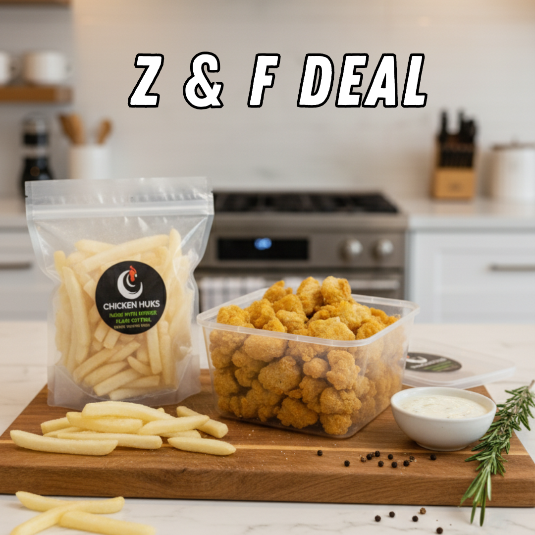 🍗 Z & F Deal 1.Kg fries &amp; Zinger shorts (500GM)