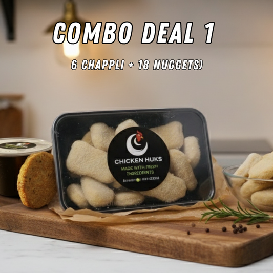 Combo deal 1 (6 pca Chappli + 18 pcs Nuggets)