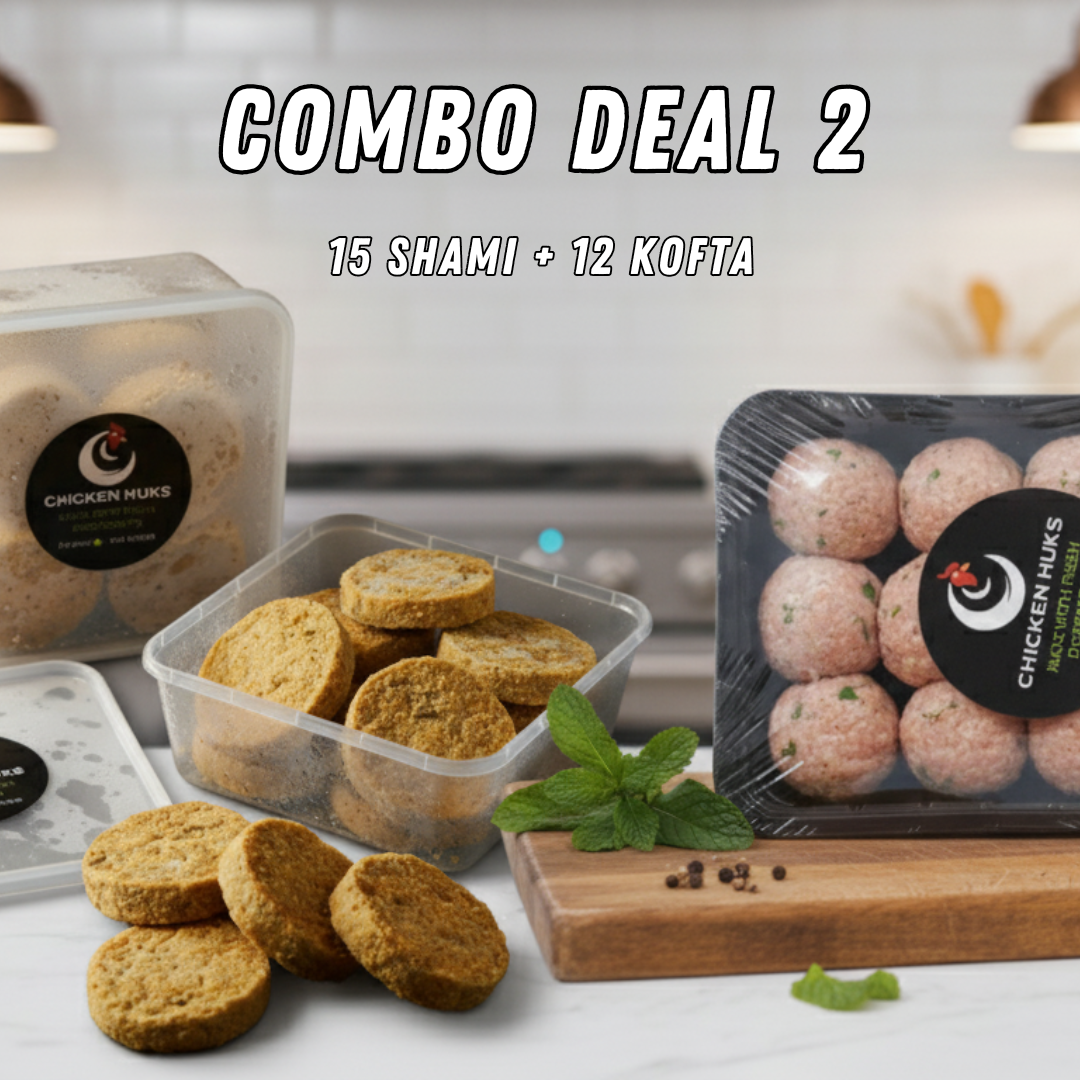 Combo deal 2 15 pcs Shami + 12 pcs Kofta