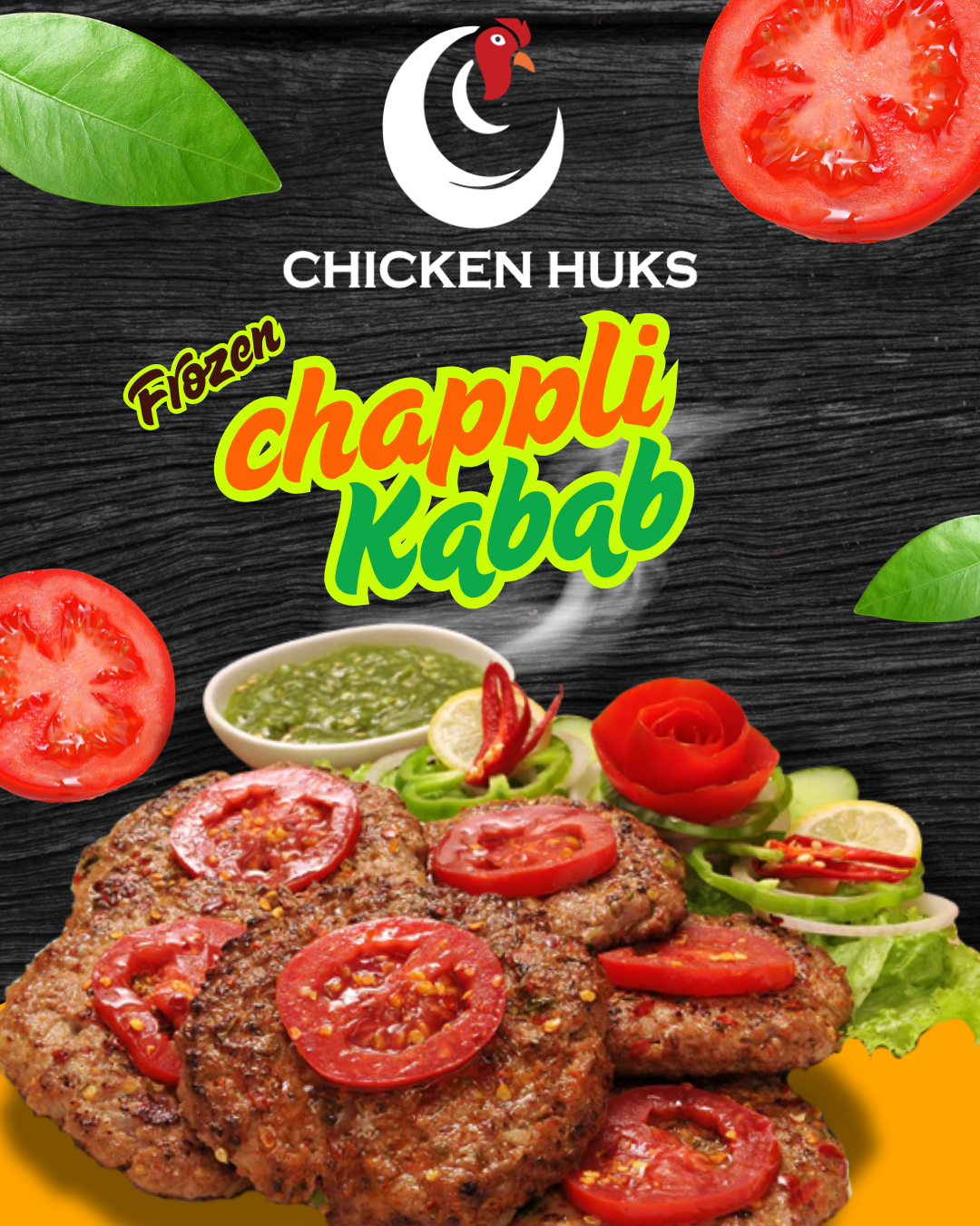 Frozen Chicken Chappli Kabab-12 pcs