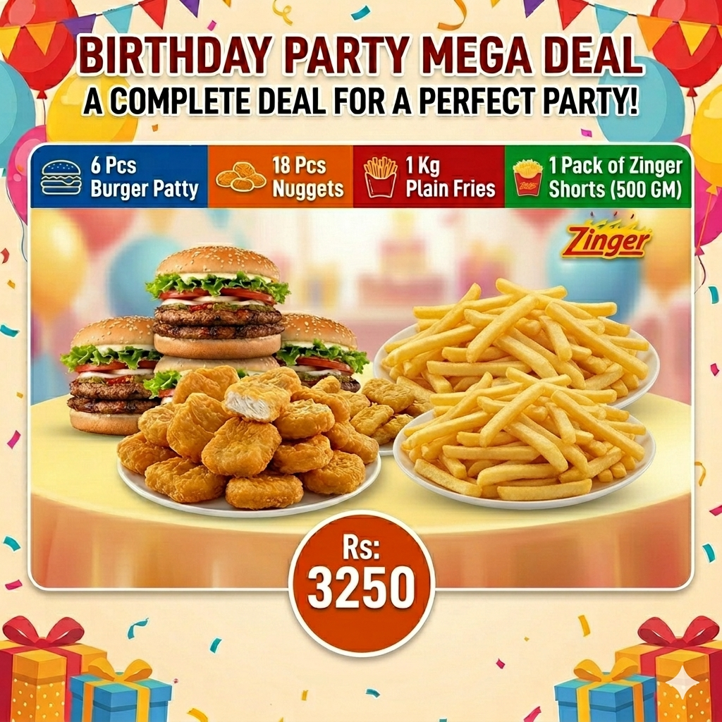 Birthday Party Mega Deal