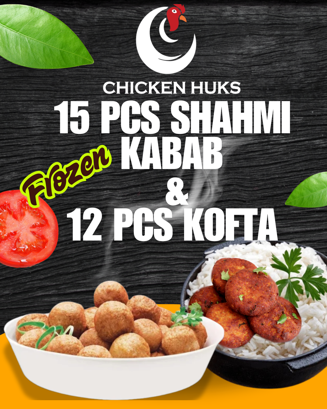 Combo deal 2 15 pcs Shami + 12 pcs Kofta