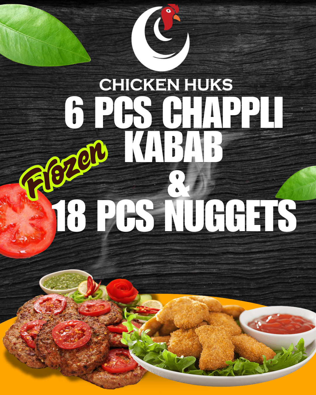 Combo deal 1 (6 pca Chappli + 18 pcs Nuggets)